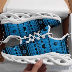 Carolina Panthers Christmas Patterns Max Soul Shoes Product Photo 1