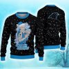 Carolina Panthers Christmas Santa Claus Tattoo Limited Edition Ugly Sweater