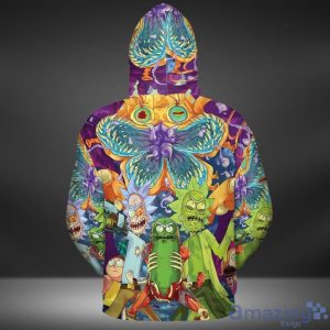 Cartoon Rick And Morty All Over Printed 3D Hoodie For Men And Women Product Photo 4