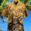 Cat Viking Print Hawaiian Shirt Best Gift For Men Women