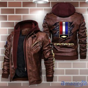 Chevrolet Camaro Leather Jacket Best Gift For Men Father's Day Gift Product Photo 2