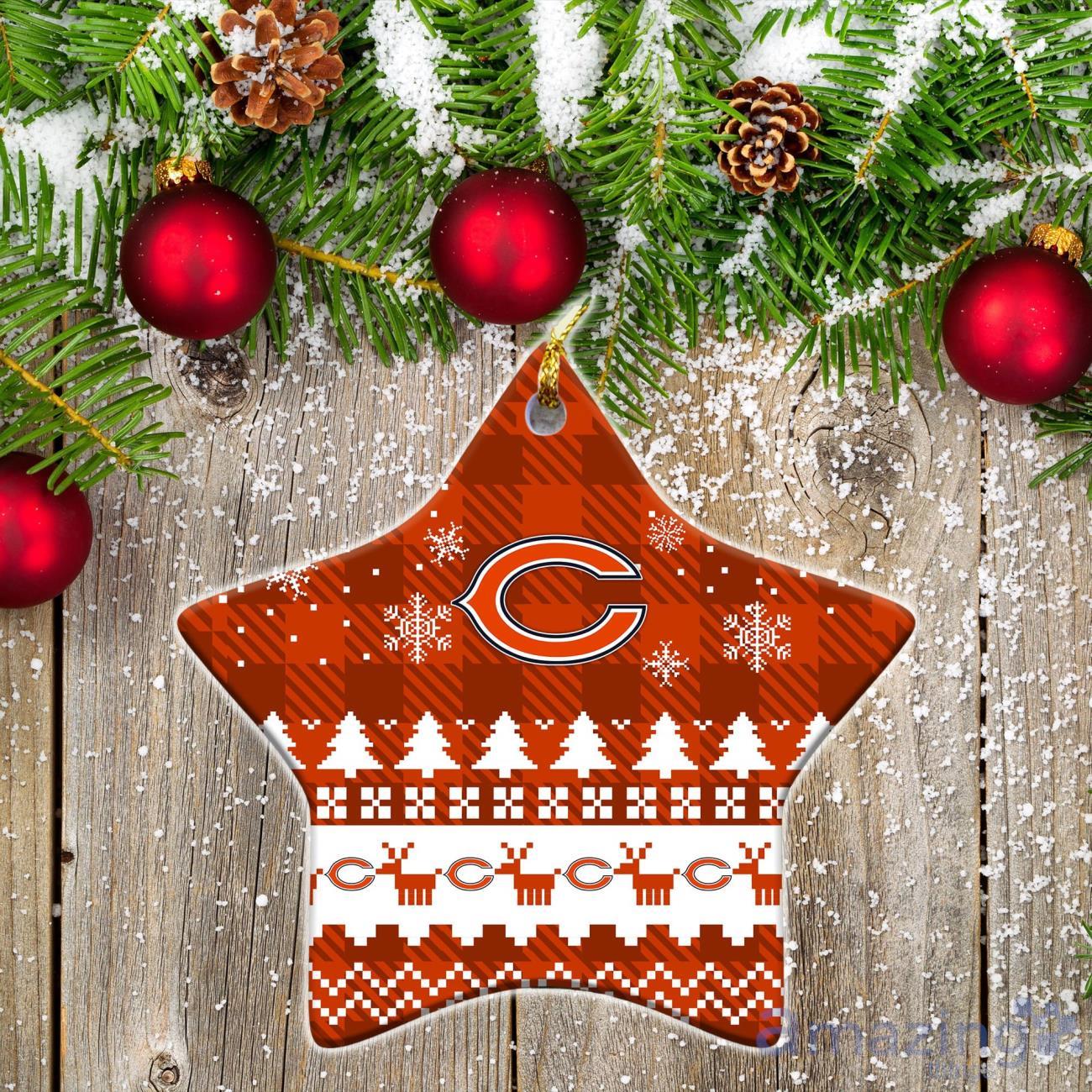 NFL Chicago Bears Custom Name Christmas Sweater Xmas Christmas