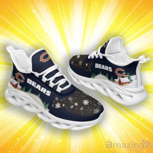 Chicago Bears Christmas Pattern Print Special Style Max Soul Shoes image Chicago Bears Christmas Pattern Print Special Style Max Soul Shoes Product Photo 2