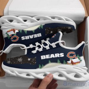 Chicago Bears Christmas Pattern Print Special Style Max Soul Shoes Product Photo 1