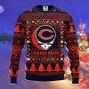 Chicago Bears Grateful Dead NFL Fleece Chicago Bears Party Ugly Christmas Sweater Impressive Gift