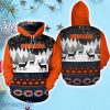Chicago Bears Snow Reindeer Christmas Hoodie