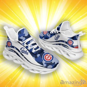 Chicago Cubs Camo Pattern Max Soul Shoes Special Style For Fans Product Photo 3