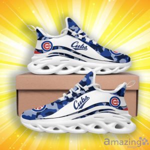 Chicago Cubs Camo Pattern Max Soul Shoes Special Style For Fans Product Photo 4