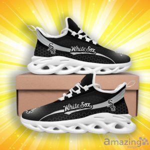 Chicago White Sox Honeycomb Pattern Max Soul Shoes Special Style For Fans Product Photo 3