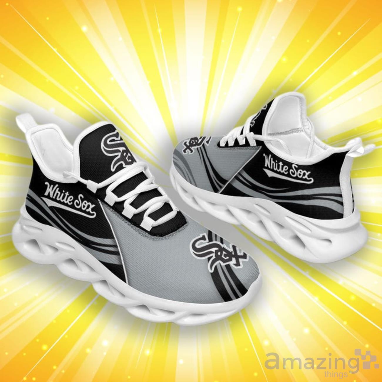 Chicago White Sox Max Soul Shoes Special Style For Real Fans image Chicago White Sox Max Soul Shoes Special Style For Real Fans Product Photo 3