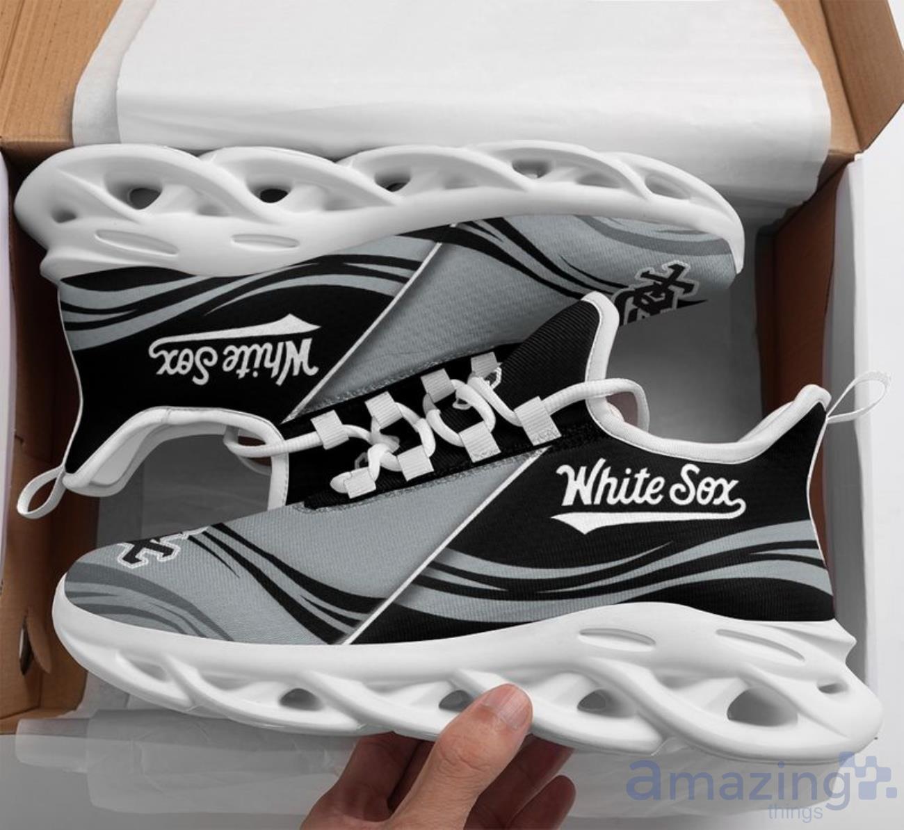 Chicago White Sox Max Soul Shoes Special Style For Real Fans image Chicago White Sox Max Soul Shoes Special Style For Real Fans Product Photo 1