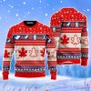 Christmas Canada Maple Leaf Christmas Unisex Ugly Sweater For Men Women