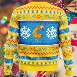 Christmas CatDog Nickelodeon Ugly Sweater Christmas Style Gift For Men And Women Product Photo 2