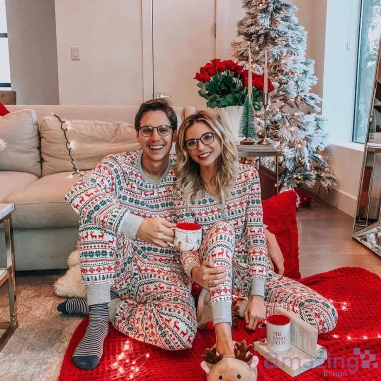 Family Matching Outfits Christmas Pajamas