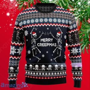 Christmas Gift Skeleton Dancing Ugly Sweater Skeleton Dance Ugly Christmas Sweater Impressive Gift Product Photo 1