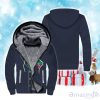 Christmas Jacket Costume Halloween Fleece Zip Hoodie
