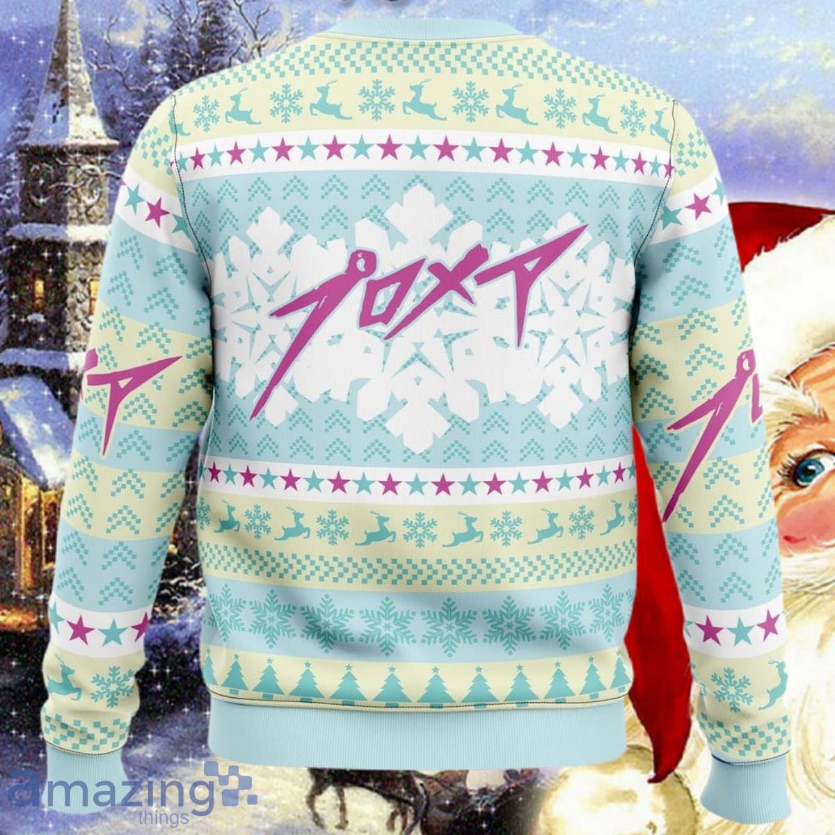 Christmas Lio and Galo Promare Christmas Sweater Impressive Gift For Men And Women image Christmas Lio and Galo Promare Christmas Sweater Impressive Gift For Men And Women Product Photo 2