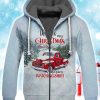Christmas Movies Fleece Zip Hoodie