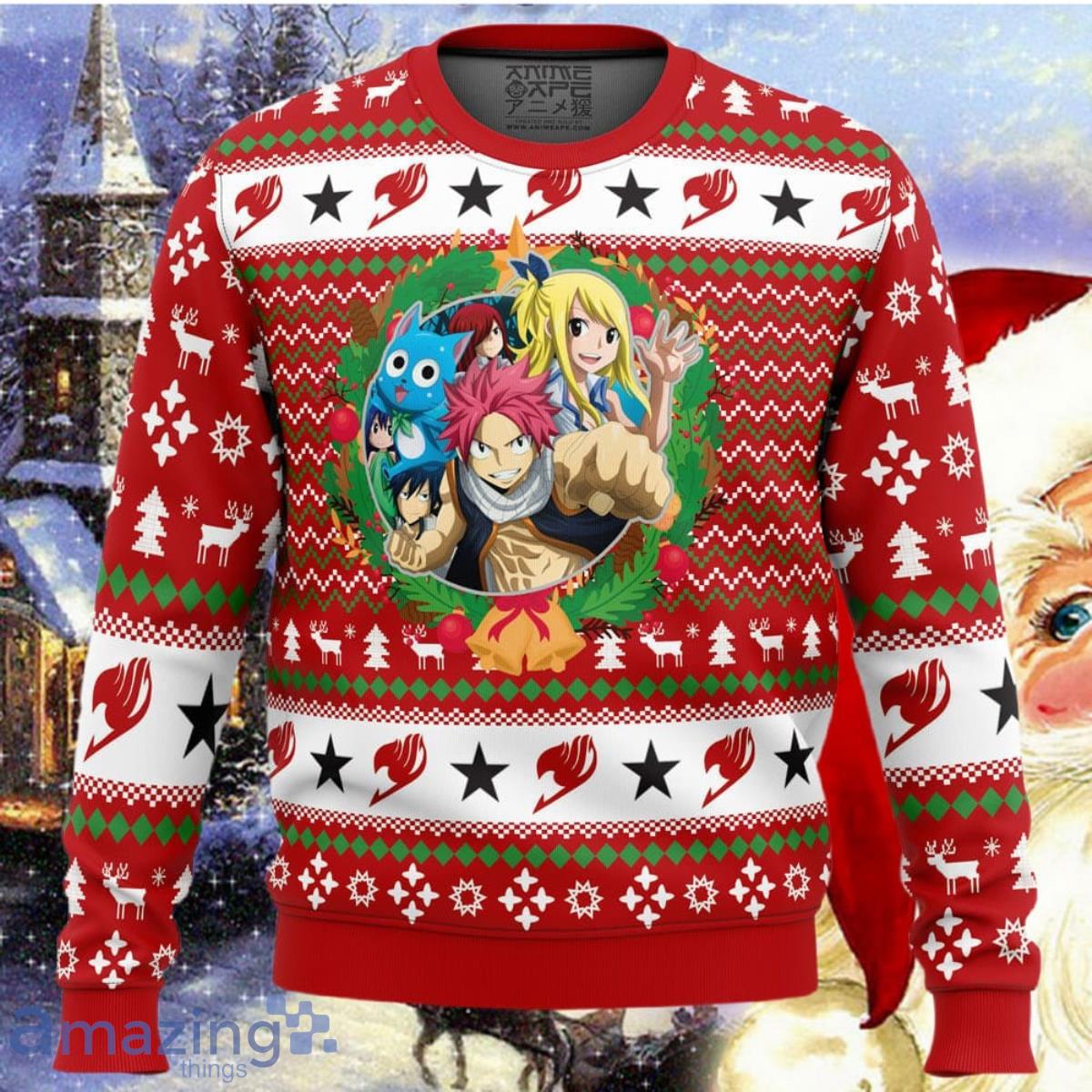 Fairy tail 2024 christmas sweater