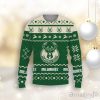 Christmas Ugly Sweater Snow Santa Pattern Logo Milwaukee Bucks Hot Trend For Fans Club