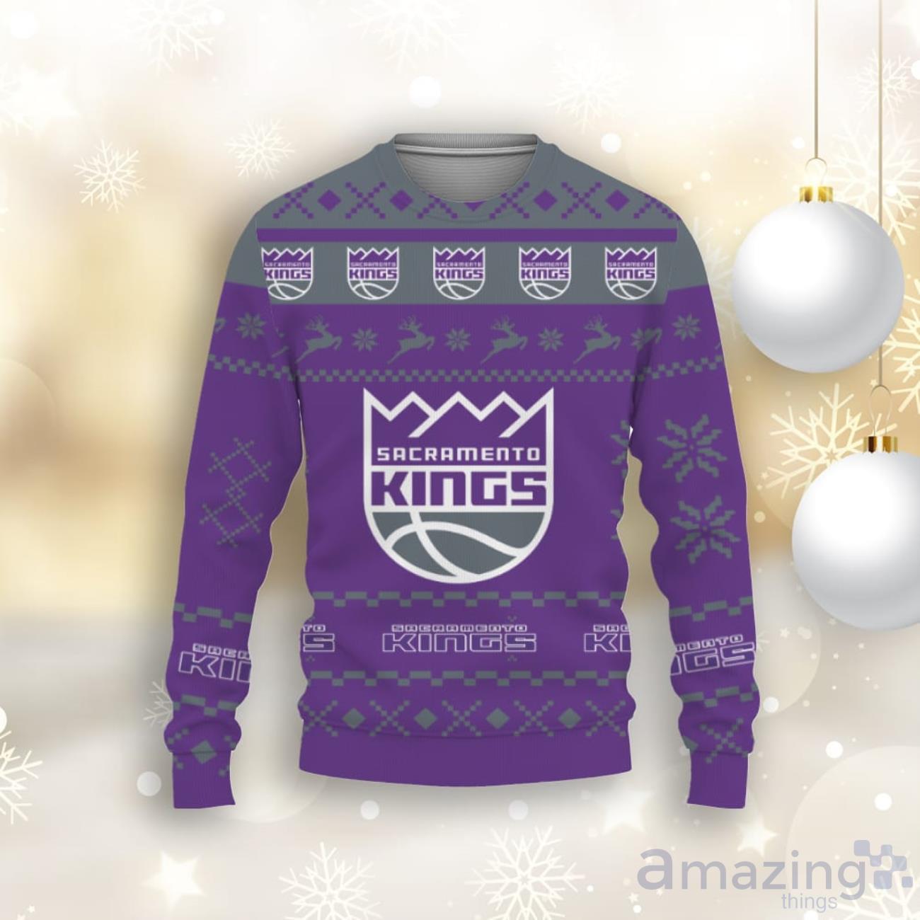 sacramento kings ugly sweater