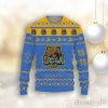 Christmas Ugly Sweater Snow Santa Pattern Logo UCLA Bruins Hot Trend For Fans Club