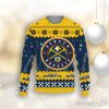 Christmas Ugly Sweater Snow Team Logo Denver NuggetsHot Trend For Fans Club