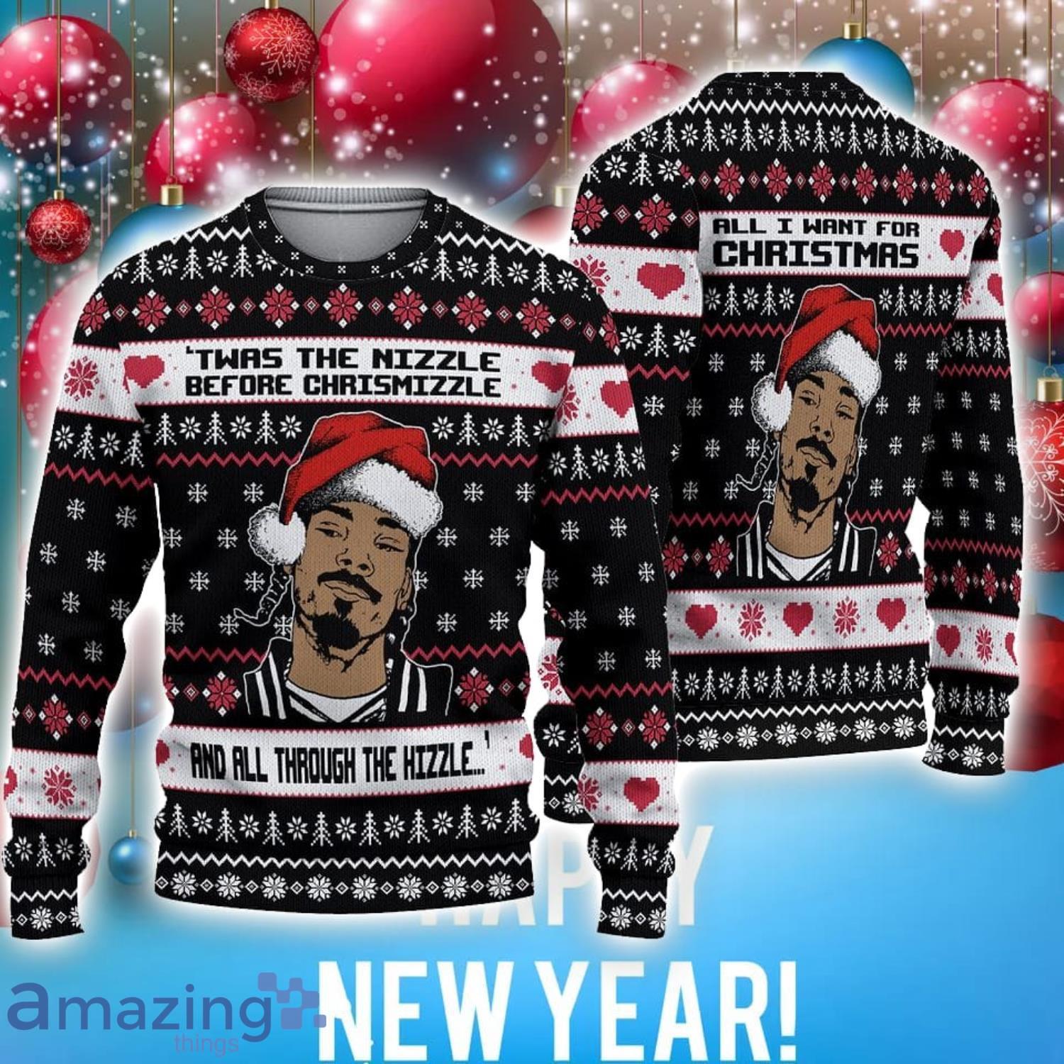 Christmas Ugly Sweater Unisex Gift Snoop Dogg Ugly Sweater Unisex Gift image Christmas Ugly Sweater Unisex Gift Snoop Dogg Ugly Sweater Unisex Gift Product Photo 1