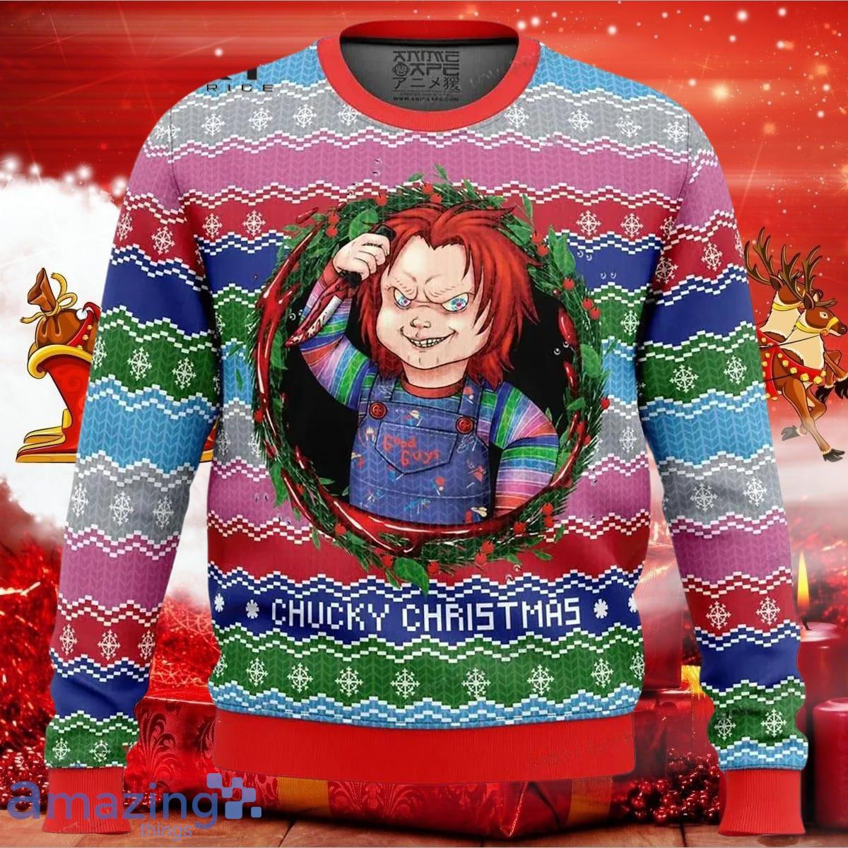 Chucky ugly 2025 christmas sweater