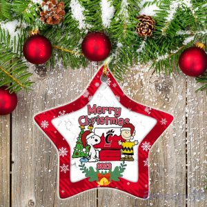 Cincinnati Bearcats Ceramic Ornament Snoopy Christmas Special Gift image Cincinnati Bearcats Ceramic Ornament Snoopy Christmas Special Gift Product Photo 2