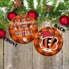 Cincinnati Bengals Ceramic Ornament All We Want For Christmas Is More Time For Football