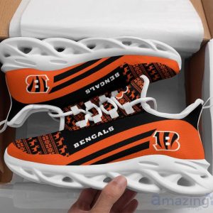 Cincinnati Bengals Christmas Pattern Max Soul Shoes Product Photo 1