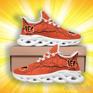 Cincinnati Bengals Lightning Pattern Max Soul Shoes Product Photo 2