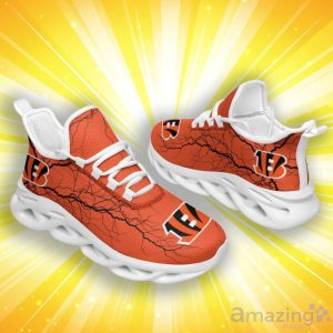 Cincinnati Bengals Lightning Pattern Max Soul Shoes Product Photo 1