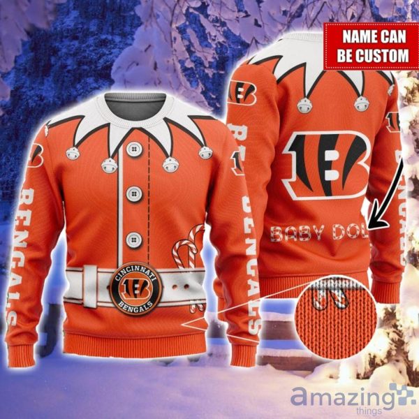 Christmas Gift Cincinnati Bengals USA Football Season Ugly Christmas Sweater