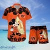 Cincinnati Bengals V2 Tropical Hawaiian Shirt And Short For Men And Women