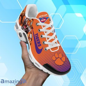 Clemson Tigers Air Cushion Sport Shoes With Custom Name Product Photo 2