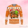 Clemson Tigers Baby Groot And Grinch Ugly Christmas Sweater