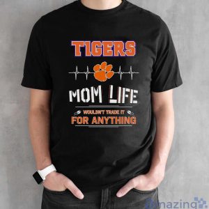 Clemson Tigers Mom Life T Shirt, Hoodie, and Sweatshirt for Fans image Clemson Tigers Mom Life T-Shirt, Hoodie, and Sweatshirt for Fans - Black Unisex T-Shirt