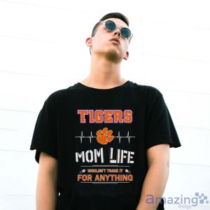 Clemson Tigers Mom Life T Shirt, Hoodie, and Sweatshirt for Fans image Clemson Tigers Mom Life T-Shirt, Hoodie, and Sweatshirt for Fans - G500 Gildan T-Shirt