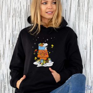Clemson Tigers Santa Snoopy Wish You A Merry Christmas Shirt - Unisex Hoodie