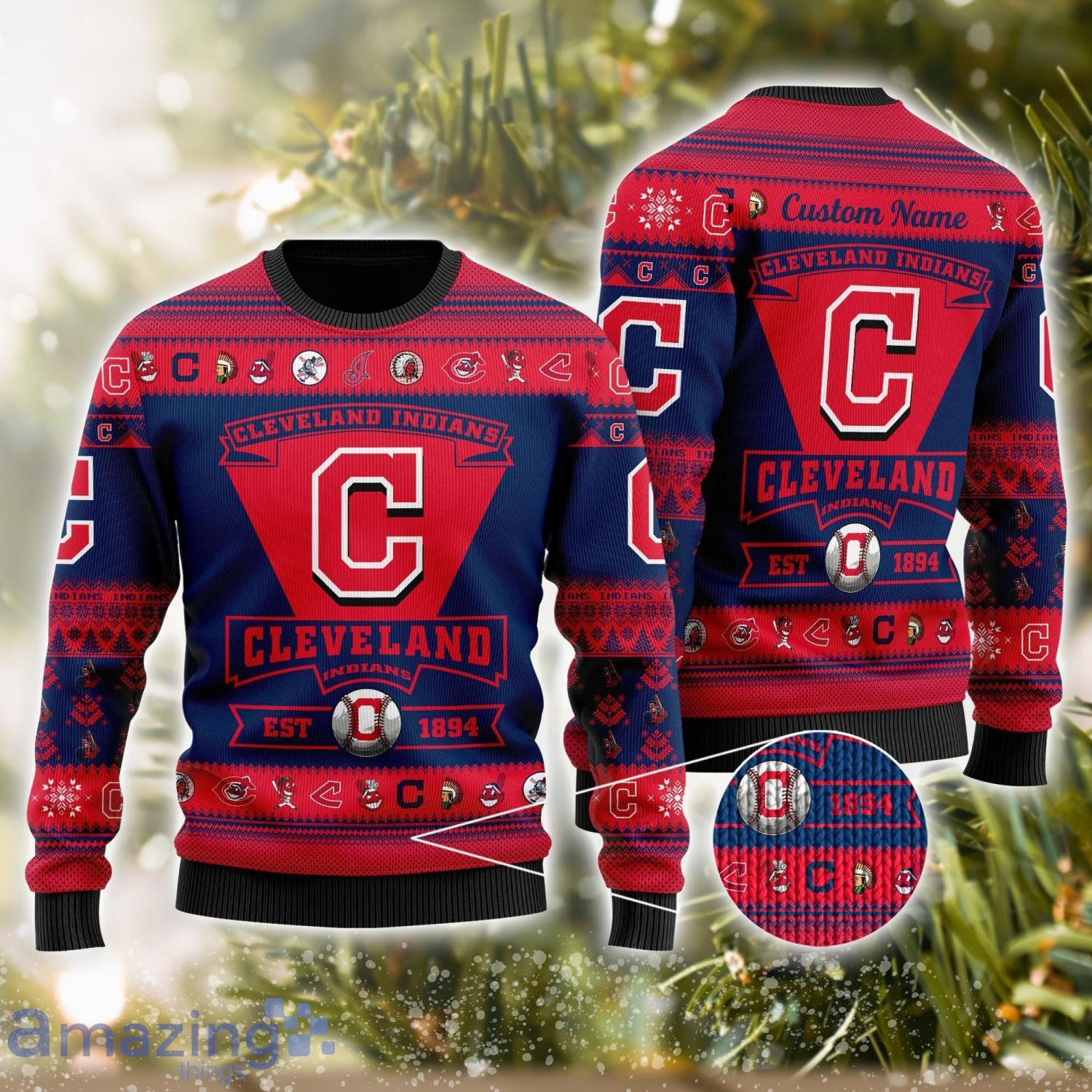 Personalized Chicago Cubs Football Team Logo Ugly Sweater - T-shirts Low  Price