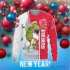 Cleveland Indians Grinch Funny 3D Sweater Unisex Christmas Gift