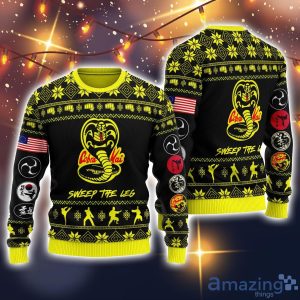 Cobra Kai 3D All Over Printed Ugly Christmas Sweater Sweatshirt Hoodie Christmas Gift Product Photo 2