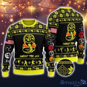 Cobra Kai 3D All Over Printed Ugly Christmas Sweater Sweatshirt Hoodie Christmas Gift Product Photo 1