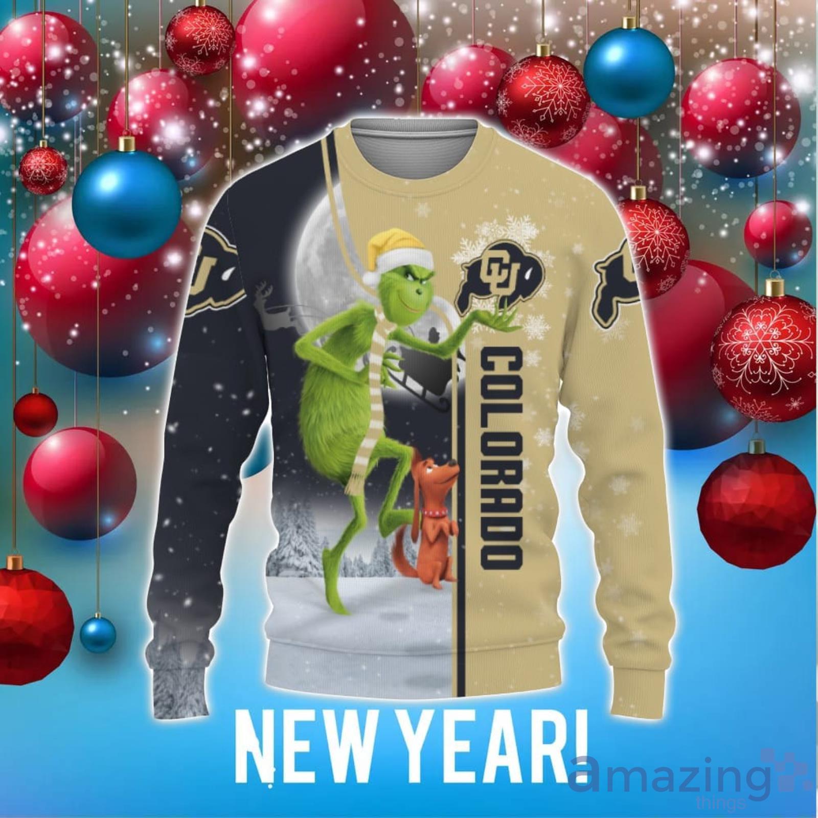 The Grinch And Pittsburgh Steelers Funny Gift Ugly Christmas Wool