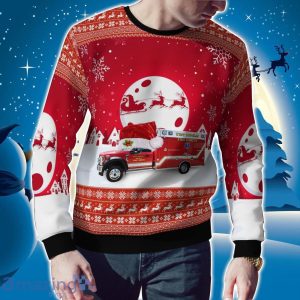 Colorado West Douglas County Fire Rescue EMS AOP Ugly Sweater Christmas Gift Ideas Product Photo 2