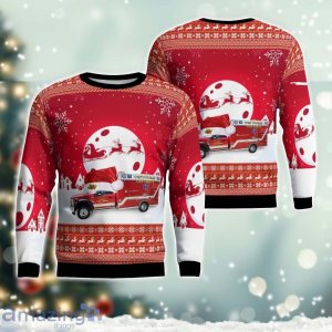 Colorado West Douglas County Fire Rescue EMS AOP Ugly Sweater Christmas Gift Ideas Product Photo 1