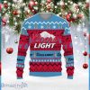 Coors Light Beers Lover Cute Gift Ugly Christmas Sweater