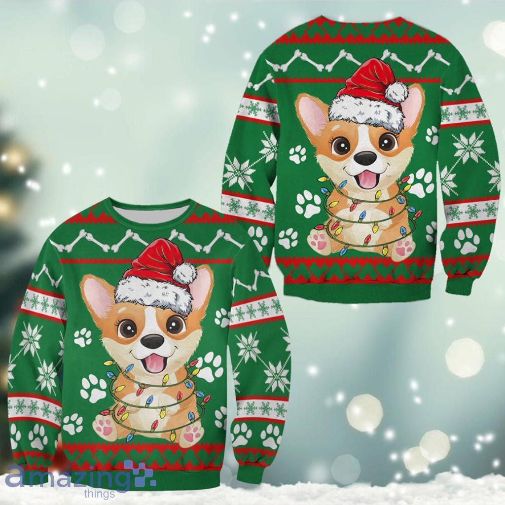 Corgi christmas sale jumper